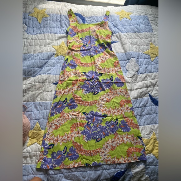 Hawaiian dress maxi dress - Picture 7 of 10